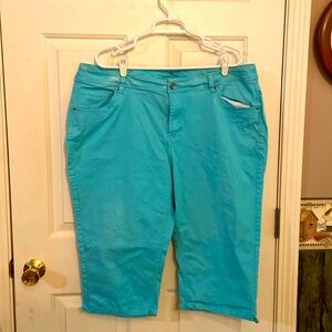 Lane Bryant pedal capri jeans